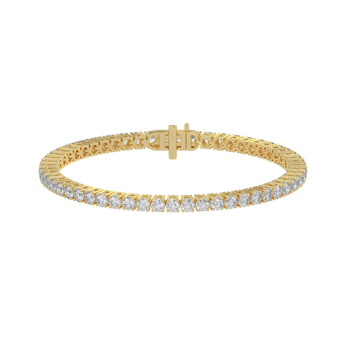 YG: Classic Tennis Bracelet — ángulo