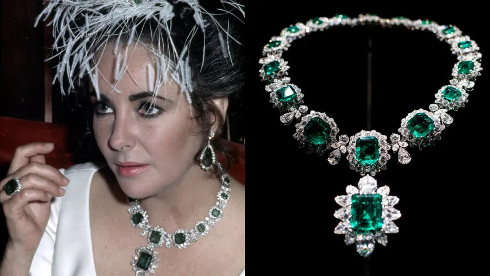 Kim Kardashian luce el legendario collar de esmeraldas de Elizabeth Taylor: la historia detrás de la joya